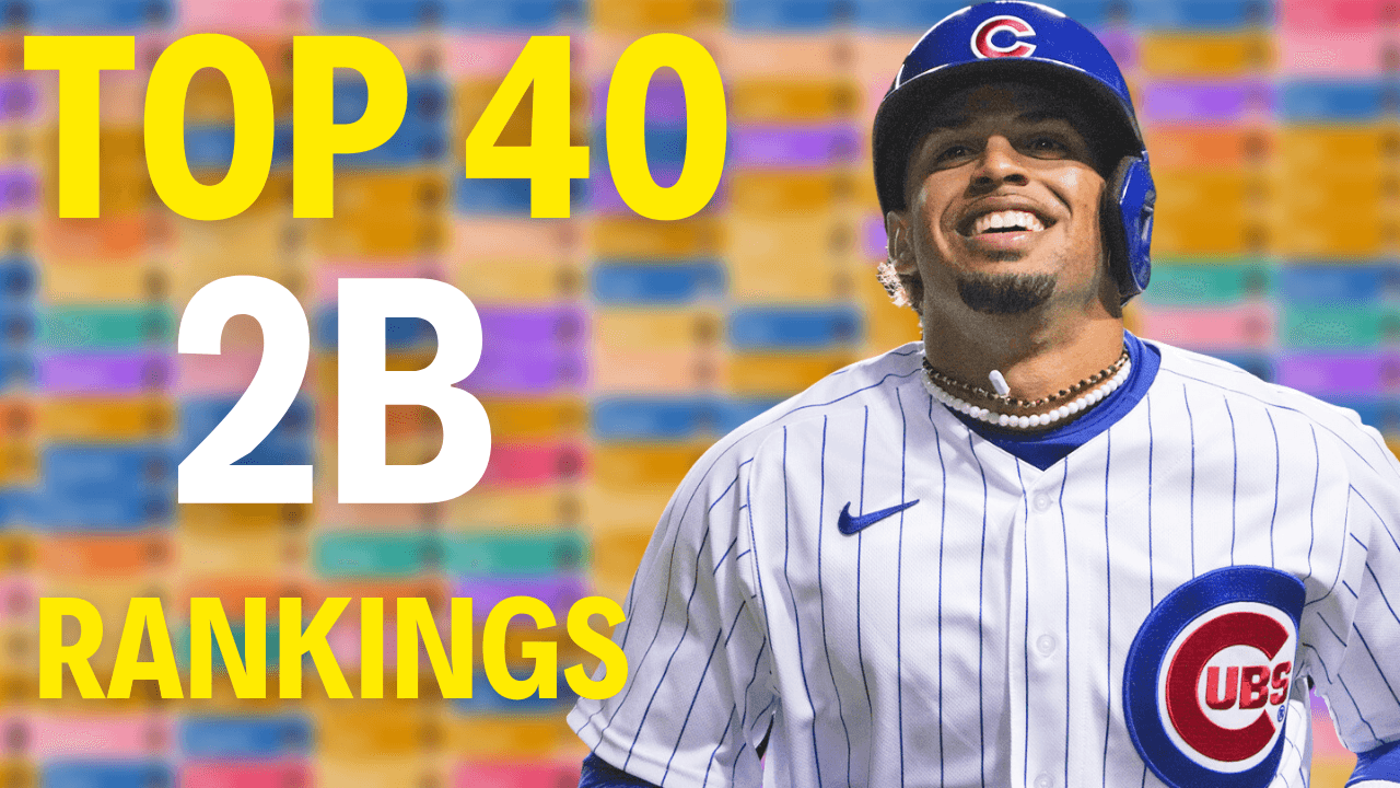 2024 Top 40 Fantasy Baseball Second Base Rankings