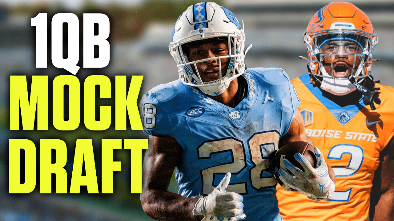 2025 1QB Dynasty Rookie Mock Draft - Two Rounds