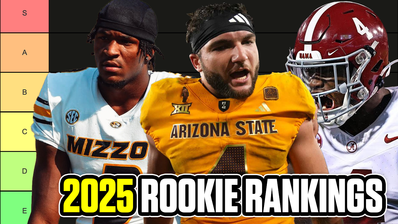2025 Dynasty Rookie Rankings & Tiers (Top 24)