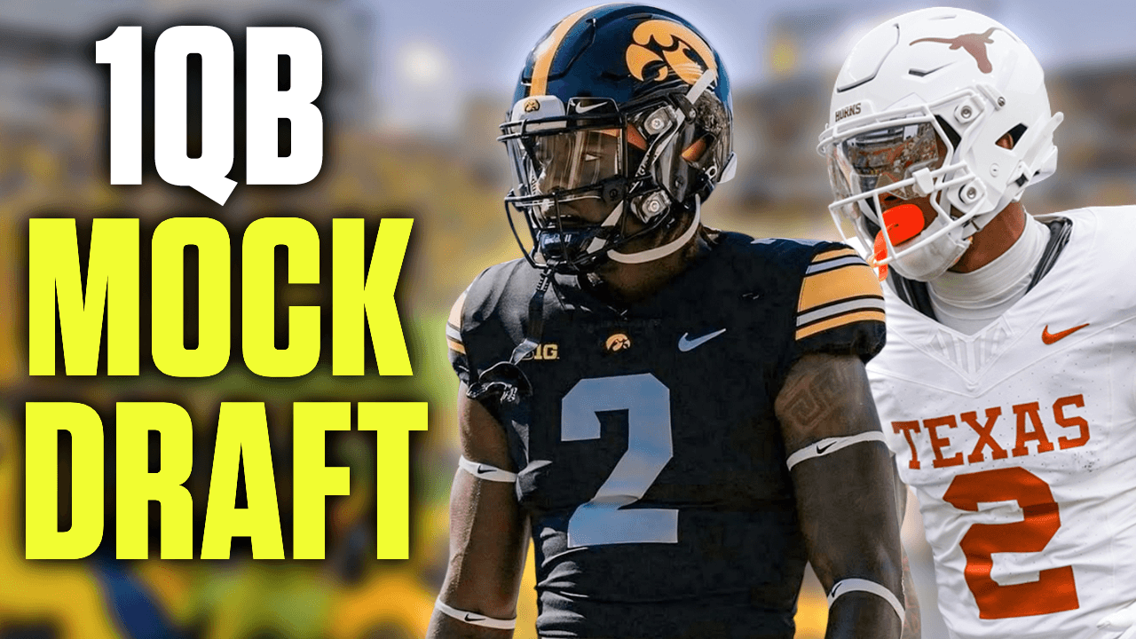 2025 1QB Dynasty Rookie Mock Draft (Two Rounds)