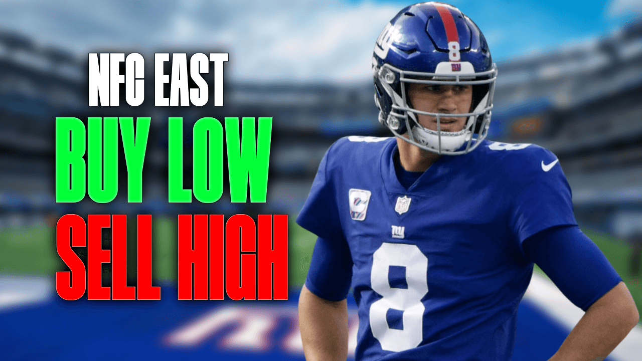 Best Buy Low and Sell High Candidates From the NFC East (2024 Dynasty Fantasy Football)