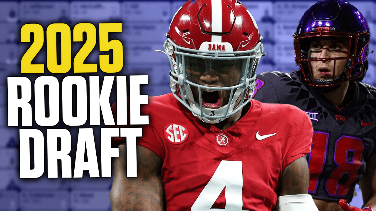 2025 Superflex Dynasty Rookie Mock Draft (Two Rounds)