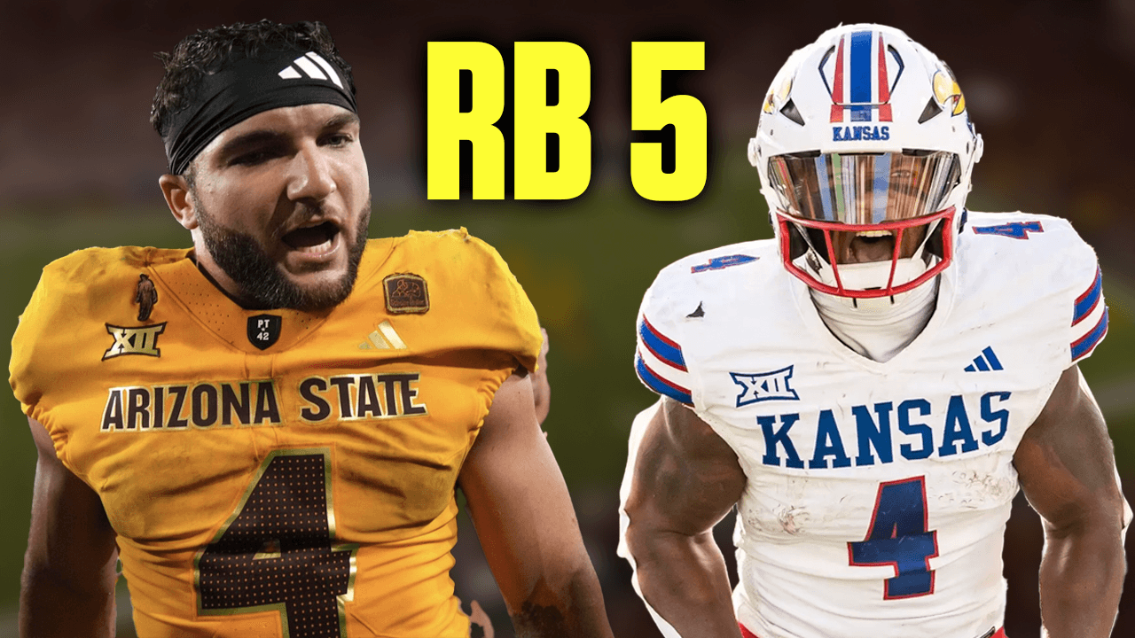 2025 Dynasty Rookie Rankings Battle: Top Big 12 RB's