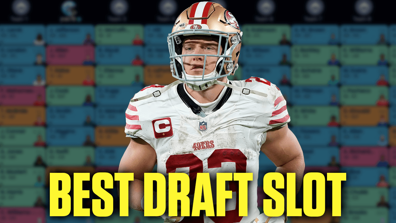 The Best Draft Spot In 2025 Fantasy Football Drafts (12 Team, PPR)