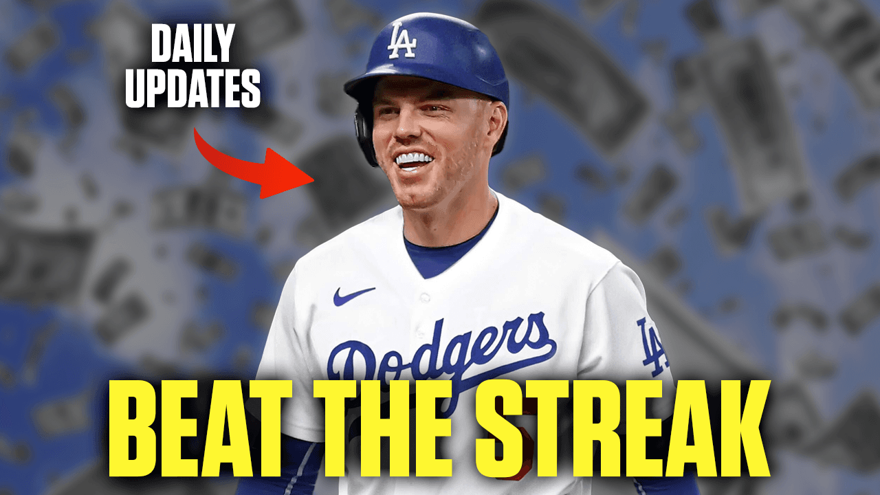 MLB Beat the Streak Picks Updated Daily