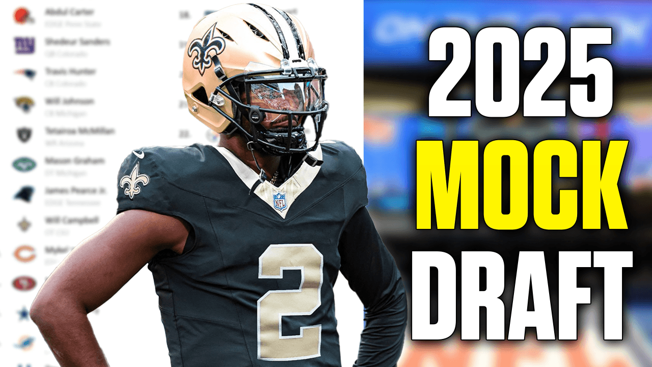 2025 NFL Mock Draft: Colston Loveland & Jihaad Campbell Find Ideal Landing Spots