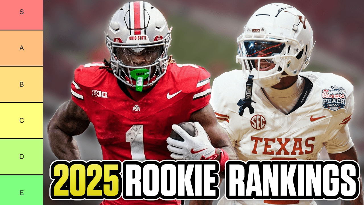 2025 Dynasty Rookie Rankings & Tiers (Top 48)