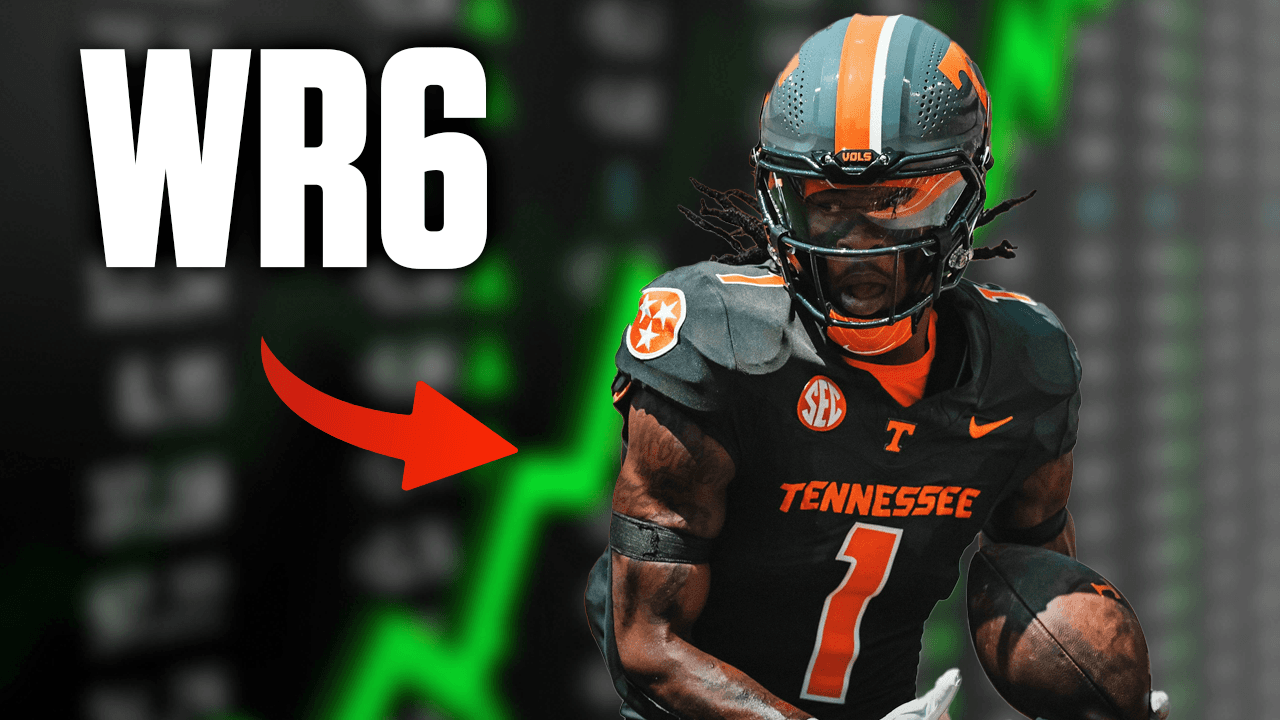 Model Based 2025 Dynasty Rookie WR Rankings (10-6)