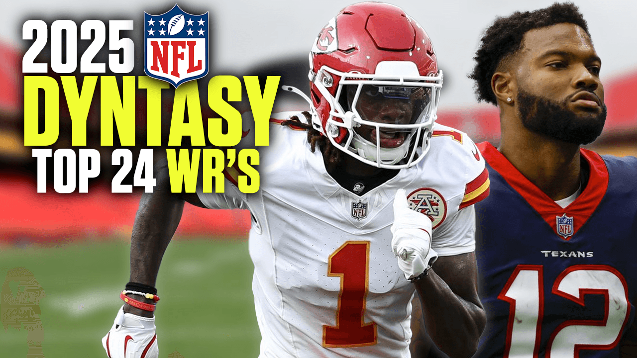 Top 24 Dynasty Fantasy Football WR Rankings
