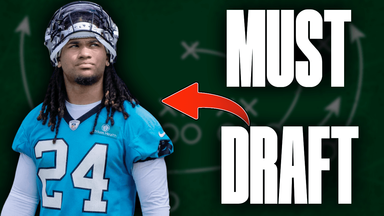 Why Jonathon Brooks is a Must Draft Mid-Round Running Back (2024 Fantasy Football)