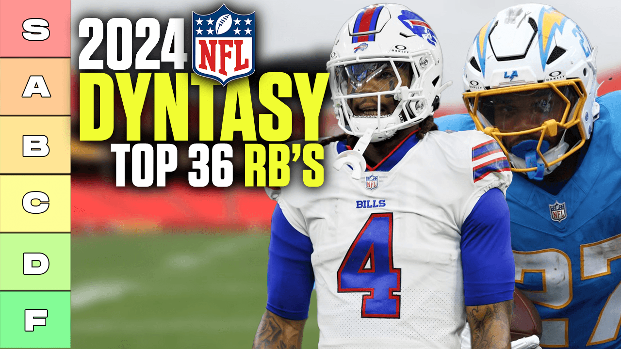 Top 36 2024 Dynasty Running Back Rankings & Tiers