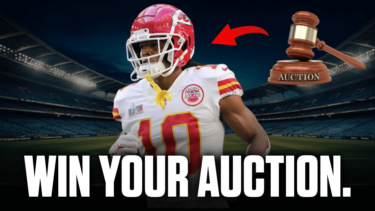 How to Win Your Auction Draft in 2024 Fantasy Football