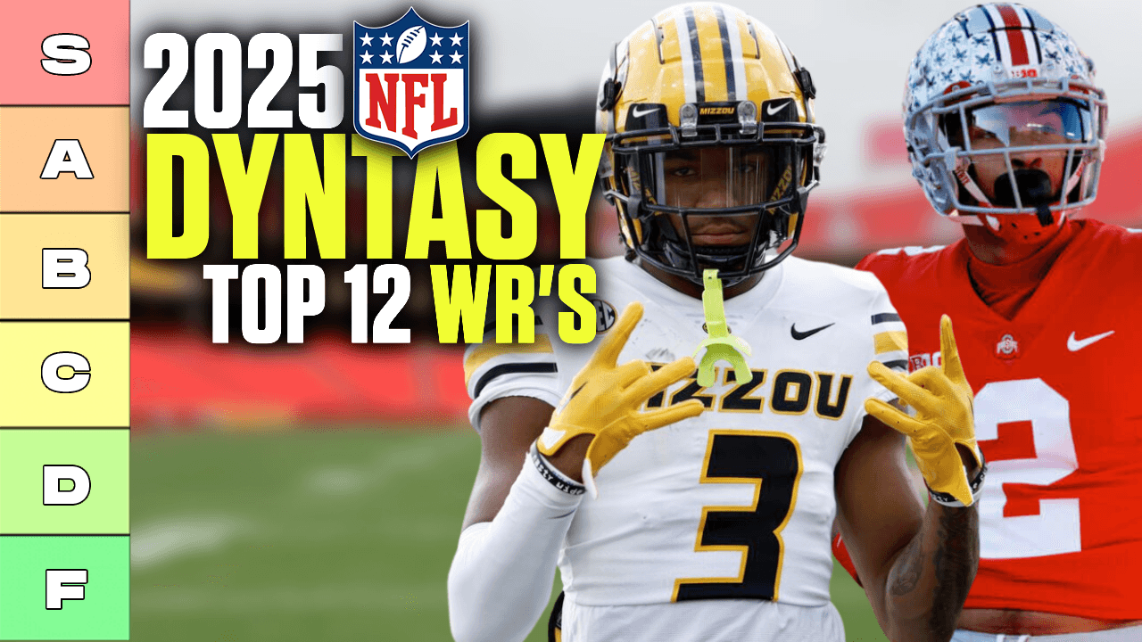 Way Too Early 2025 Dynasty Rookie Wide Receiver Rankings & Tiers (Top 12)