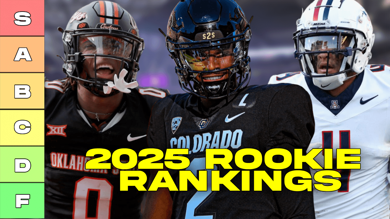 Way Too Early 2025 Dynasty Rookie Rankings & Tiers (Top 24)