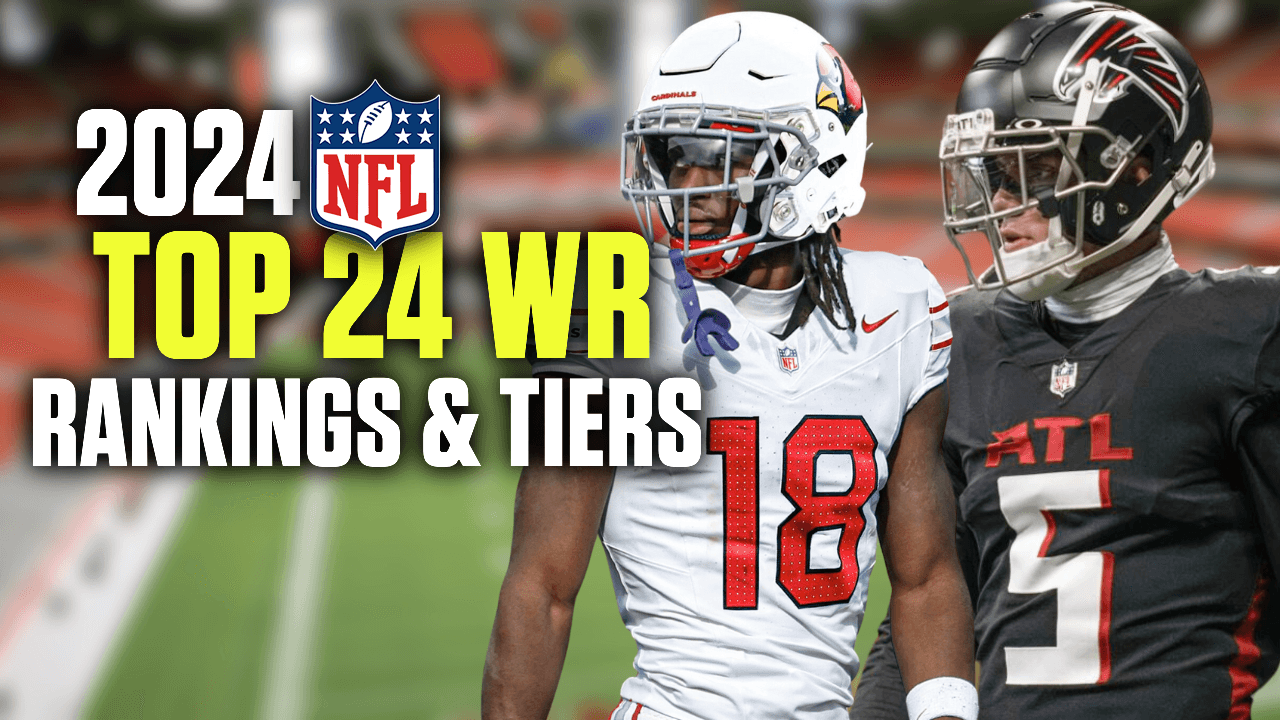 Top 24 Dynasty Wide Receiver Rankings & Tiers