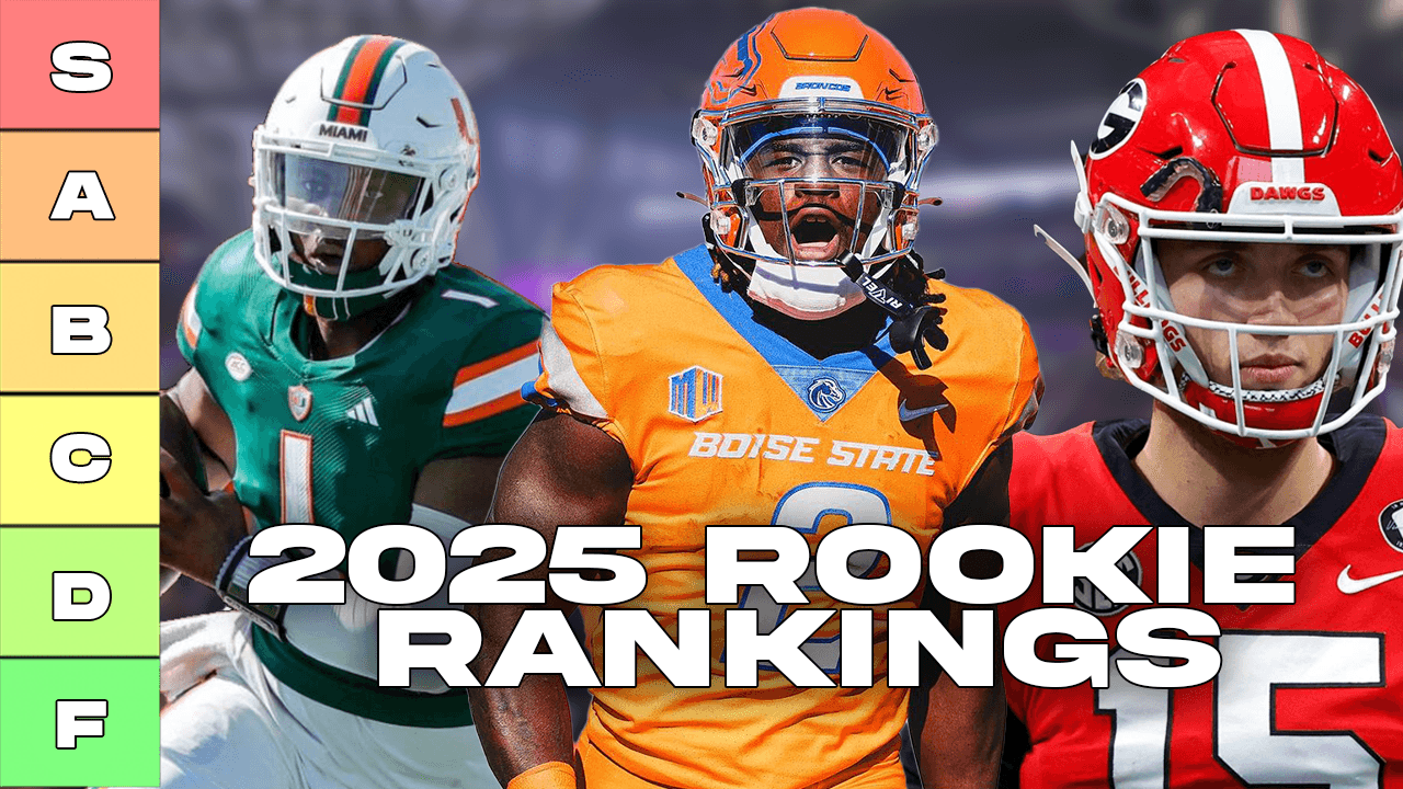 Way Too Early 2025 Dynasty Rookie Rankings & Tiers (Top 36)
