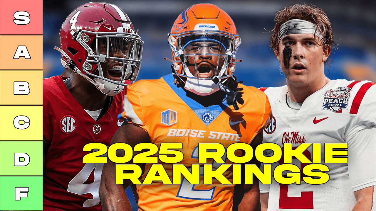 Way Too Early 2025 Dynasty Rookie Rankings & Tiers (Top 48)