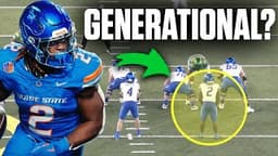 Ashton Jeanty is Not Human - 2025 Dynasty Rookie Draft (Film Breakdown)